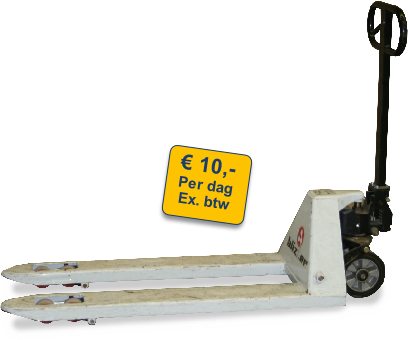 € 10,-
Per dag
Ex. btw